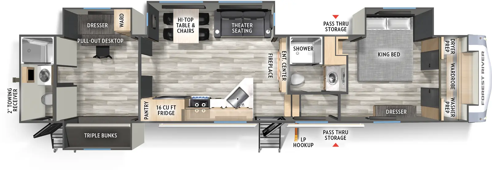 Cardinal 41DREAM Floorplan